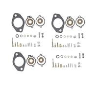 ResGcx Kit de Reconstruction de carburateur 3X for Moteurs Hors-Bord 65-150 en Ligne 1395-5109-1 18-7021 48480