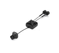 ResGcx Kit HD 2W VTX avec Double antenne, caméra Pro 1080p, Champ de Vision 160°, Longue portée 5,8 GHz, Compatible Les Accessoires for Drones Course FPV(Avatar GT KIT)