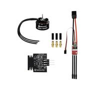 ResGcx Moteur sans balais à Rotor extérieur 3625 for Chenille 1/10 RC, unité de Puissance Faible Vitesse et Couple élevé for l'exploration Technique des Roches(Motor WiFi-2670-Bec)