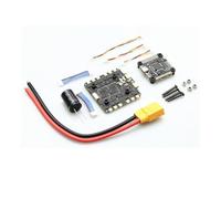 ResGcx Pile De Contrôleur Vol F722, ESC 4-en-1 80A/100A, Support 3-6S/8S, 30.5x30.5mm for Drone Robuste RC FPV 10/13/15 Pouces(FC 80A ESC)