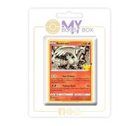 Reshiram 002/025 Holo - Myboost X Épée et Bouclier 7.5 Célébrations - 25 Ans - Coffret de 10 Cartes Pokémon Françaises