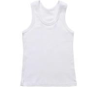 reshmena® Vest pour garçons 100% coton Enfants Débardeur blanc sans manches Veste d'été Haut débardeur Veste pour tous les jours Chemises Veste pour le retour à l'école pour enfants Veste blanche, 12