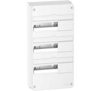 Resi9 - Coffret en saillie Blanc (RAL 9003)- 3 rangées de 13 modules - SCHNEIDER ELECTRIC - R9H13403