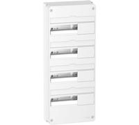Resi9 - Coffret en saillie Blanc (RAL 9003)- 4 rangées de 13 modules - SCHNEIDER ELECTRIC - R9H13404