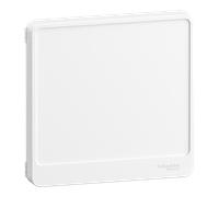 Resi9 - Porte Styl blanche (RAL 9003) pour coffret 1 rangée de 13 modules - SCHNEIDER ELECTRIC - R9H13421