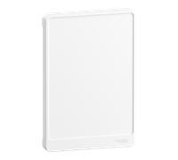 Resi9 - Porte Styl blanche (RAL 9003) pour coffret 2 rangées de 13 modules - SCHNEIDER ELECTRIC - R9H13422