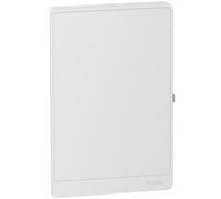Resi9 - Porte Styl blanche (RAL 9003) pour coffret 4 rangées de 13 modules - SCHNEIDER ELECTRIC - R9H13424