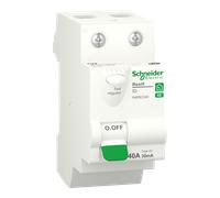 Schneider Electric Interrupteur différentiel R9ERC240 2P 30 mA 40 A Type AC