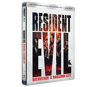 Resident Evil : Bienvenue À Raccoon City - 4k Ultra Hd + Blu-Ray - Édition Boîtier Steelbook