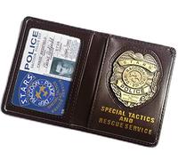 Resident Evil Biohazard S.T.A.R.S RPD Chris Redfield Porte-Identité Portefeuille | Leon Jill Wesker Cosplay