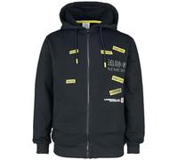 Resident Evil Tyrant Homme Sweat-Shirt zippé à Capuche Noir XXL
