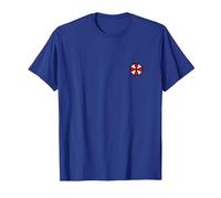 Resident Evil Umbrella T-Shirt, Homme, Bleu Royal, L