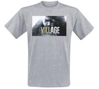 Resident Evil - Village Men Grey - T-Shirt - Gris - Xxl - 100% Coton,Jersey