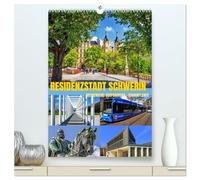 Residenzstadt Schwerin - Mecklenburg-Vorpommern - Terminplaner (hochwertiger Premium Wandkalender 2026 DIN A2 hoch), Kunstdruck in Hochglanz: Schwerin eine liebenswerte Stadt an sieben Seen