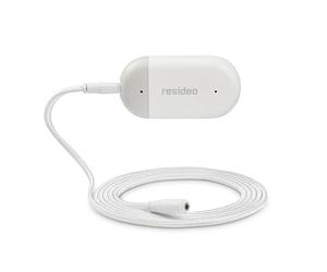 Resideo Détecteur de fuite d'eau intelligent Resideo - Alerte de fuite et de gel, notification sur smartphone, alarme 100 dBA, installation facile sans hub