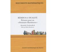 Résidus Et Dualité - Prénotes Pour Un "Séminaire Hartshorne