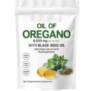 Resilia Oil of Oregano Softgels, 2025 New Resilia Oil of Oregano with 6000mg Black Seed Oil, Immunity Naturally, Easy-to-Swallow, Rich in Nutrients, Experience Enhanced Wellness (1)
