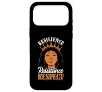 Résilience, résistance, Respect des Racines africaines, Histoire des Noirs Coque pour iPhone 17 Pro Max