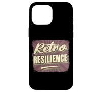 Résilience Rétro Retraite Grands-Parents Humour Coque pour iPhone 16 Pro Max