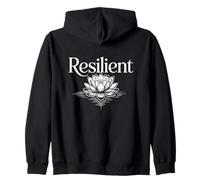 Résilient Force Mentale Estime de Soi Motivation Résilience Sweat à Capuche