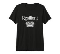 Résilient Force Mentale Estime de Soi Motivation Résilience T-Shirt Haut de Gamme