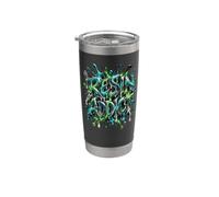 Resin Addict de menuisier d’art en résine époxy Gobelet isotherme en acier inoxydable double paroi