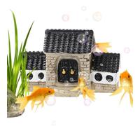 Resin Aquarium Decor - Crumbling Wall Betta Fish mong