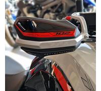 Resin Bike Autocollant Moto Compatibles avec Benelli TRK 702X 2023-2025 Moon Grey. Protection Moto Protège-Mains Contre Les Chocs et Les Éraflures. Autocollant 3D Résinés Made in Italy