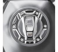 Resin Bike Autocollant Moto Compatibles avec BMW F 900 XR 2022-2026 Triple Black. Protection de Bouchon de Réservoir de Moto Contre Les Chocs et Les Éraflures. Autocollant 3D Résinés Made in Italy