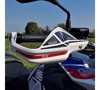 Resin Bike Autocollant Moto Compatibles avec BMW R 1250 GS Adventure 2021-2024 Rallye. Protections Protège-Mains Contre Les Chocs et Les Éraflures. Autocollant 3D Résinés - Fabriqué en Italie