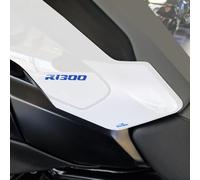 Resin Bike Autocollant Moto Compatibles avec BMW R 1300 GS Light White 2023-2026. Protections Latérales de Réservoir Contre Les Chocs et Les Éraflures. Autocollant 3D Résinés Made in Italy