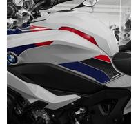 Resin Bike Autocollant Moto Compatibles avec BMW S 1000 XR 2020-2025. Protections Grip Latérales de Réservoir Contre Les Chocs et Les Éraflures. Autocollant 3D Résinés Made in Italy