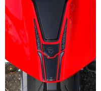Resin Bike Autocollant Moto Compatibles avec Ducati Panigale-Streetfighter V2-V2s 2025-2026. Protection Queue de Moto Contre Les Chocs et Les Éraflures. Autocollant 3D Résinés Made in Italy