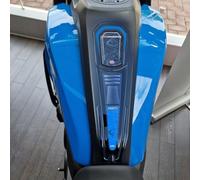Resin Bike Autocollant Moto Compatibles avec Harley Davidson Pan America 1250 2020-2025 Bleu. Protection de Réservoir Moto Contre Les Chocs et Les Éraflures. Autocollant 3D Résinés Made in Italy