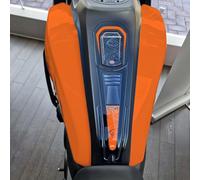Resin Bike Autocollant Moto Compatibles avec Harley Davidson Pan America 1250 2020-2025 Orange. Protection de Réservoir Moto Contre Les Chocs et Les Éraflures. Autocollant 3D Résinés Made in Italy