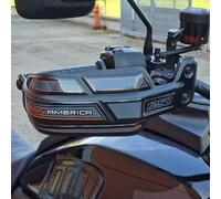 Resin Bike Autocollant Moto Compatibles avec Harley Davidson Pan America 1250 2020-2026. Protection Moto Protège-Mains Contre Les Chocs et Les Éraflures. Autocollant 3D Résinés Made in Italy