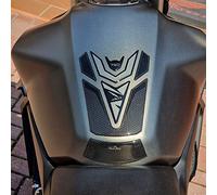 Resin Bike Autocollant Moto Compatibles avec Honda Hornet CB750 2023-2025. Protections Latérales de Réservoir Contre Chocs et Éraflures. Autocollant 3D Résinés Universelle - Fabriqué en Italie