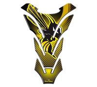 Resin Bike Autocollant Moto Compatibles avec Honda Hornet Jaune. Protection de Réservoir Contre Les Chocs et Les Éraflures. Autocollant 3D Résinés - Fabriqué en Italie