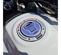 Resin Bike Autocollant Moto compatibles avec Honda Transalp XL 750 2023-2025 Protection de Bouchon de Réservoir de Moto Contre Les Chocs et Les Éraflures. Autocollants 3D en Résine