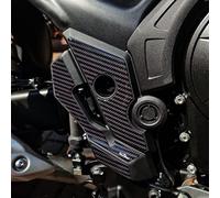 Resin Bike Autocollant Moto compatibles avec Honda Transalp XL 750 2023-2025 Protection Seuils de Porte de Moto Contre Les Chocs et Les Rayures. Paire d'autocollants 3D universels en résine