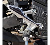 Resin Bike Autocollant Moto Compatibles avec Husqvarna Norden 901 2022. Protections Garde-Boue Avant Contre Les Chocs et Les Éraflures. Autocollant 3D Résinés - Fabriqué en Italie