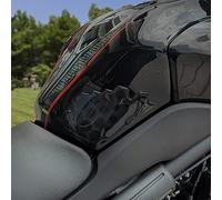 Resin Bike Autocollant Moto Compatibles avec Kawasaki Versys 650 2017-2021. Protections Grip Latérales de Réservoir Contre Les Chocs et Les Éraflures. Autocollant 3D Résinés Made in Italy