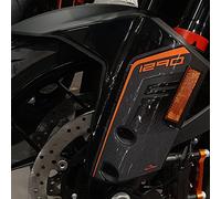 Resin Bike Autocollant Moto Compatibles avec KTM 1290 Super Adventure S 2021-2025. Protections Latérales Garde-Boue Contre Les Chocs et Les Éraflures. Autocollant 3D Résinés - Fabriqué en Italie
