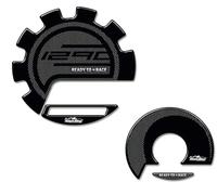 Resin Bike Autocollant Moto Compatibles avec KTM 1290 Super Aventure S-R 2017-2024. Protection Carter Contre Les Chocs et Les Éraflures. Autocollants 3D Résinés - Made in Italy