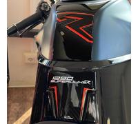 Resin Bike Autocollant Moto Compatibles avec KTM 1290 Super Duke R 2022-2023. Protection de Réservoir Moto Contre Les Chocs et Les Éraflures. Autocollant 3D Résinés Made in Italy