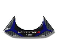 Resin Bike Autocollant Moto Compatibles avec Kymco Xciting 400s 2019. Protection Scooter Zone de ontre les Chocs et les Éraflures. Autocollant 3D Résinés - Fabriqué en Italie