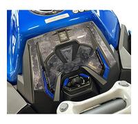 Resin Bike Autocollant Moto Compatibles avec Suzuki GSX S 1000 2021-2022 Bleu Miami. Protection Zone de Clé d'Allumage Contre Les Chocs et Les Éraflures. Autocollant 3D Résinés - Fabriqué en Italie