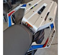 Resin Bike Autocollant Moto Compatibles avec Suzuki GSX-S 1000 GX 2024 Blue. Protections Poignées Arrière Passager Contre Les Chocs et Les Éraflures. Autocollant 3D Résinés Made in Italy