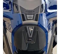 Resin Bike Autocollant Moto Compatibles avec Triumph Tiger 1200 GT Pro 2022-2025. Protection de Réservoir Moto Contre Les Chocs et Les Éraflures. Autocollant 3D Résinés Made in Italy