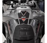 Resin Bike Autocollant Moto Compatibles avec Triumph Tiger 900 2024. Protection de Réservoir Moto Contre Les Chocs et Les Éraflures. Autocollant 3D Résinés Made in Italy